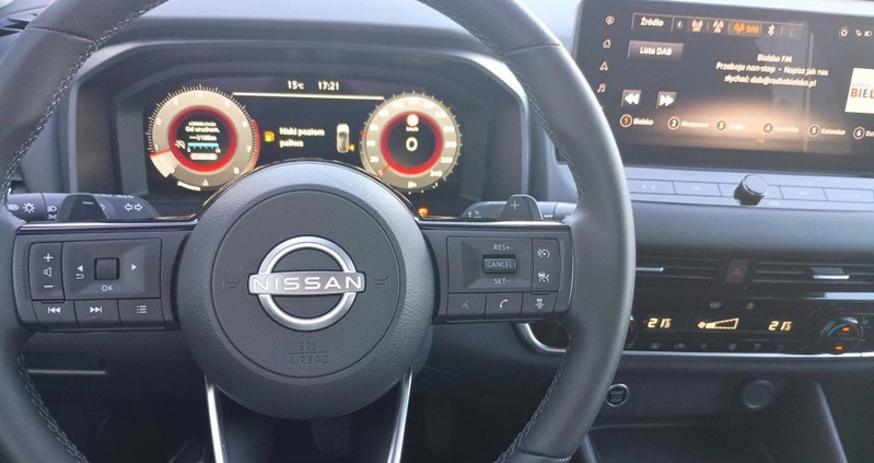 Nissan Qashqai cena 157900 przebieg: 2170, rok produkcji 2023 z Biała małe 172